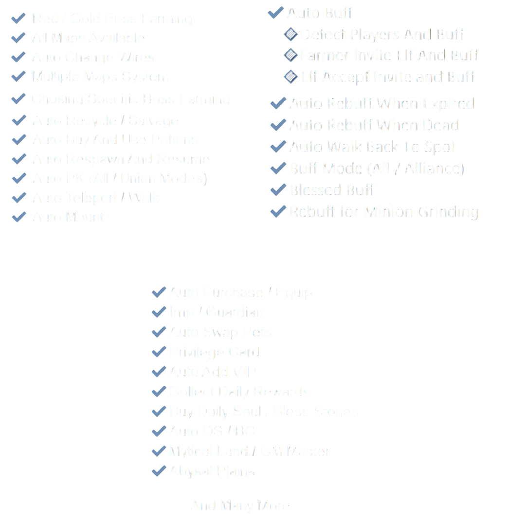 NovaBot Main Features